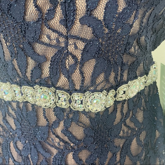 City Triangles Navy blue elegant dress new with tags size 1 - Picture 9 of 11